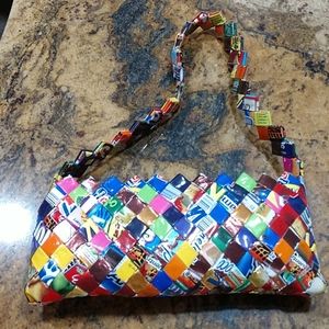 Candy wrapper purse